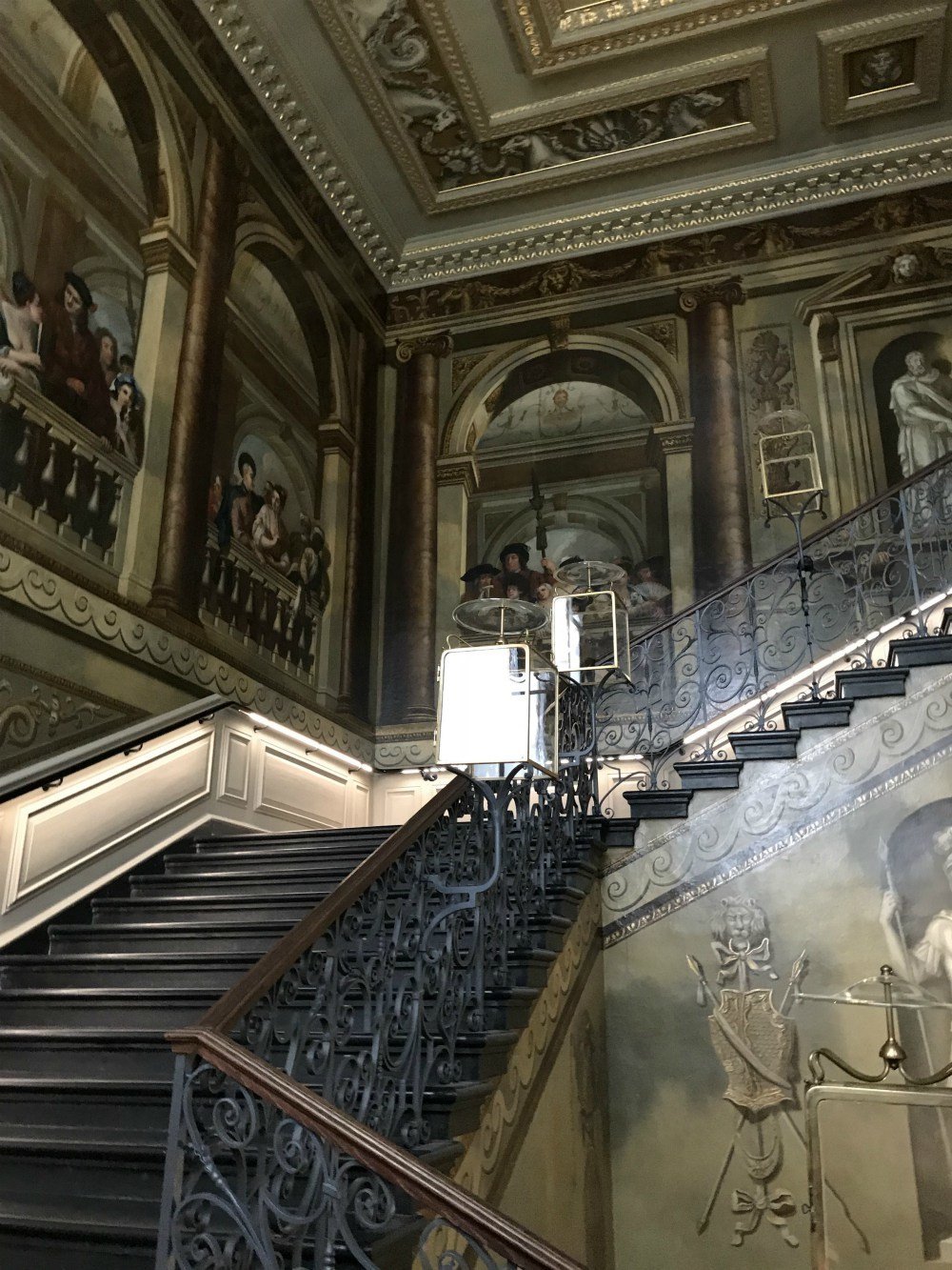 Kings staircase at Kensington Palace, London