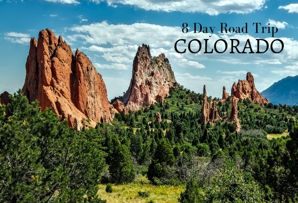 8 day road trip in Colorado USA