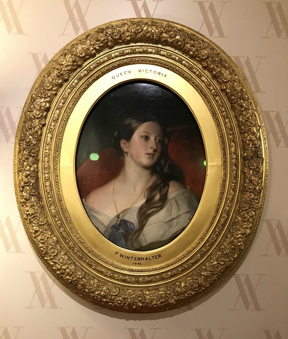 Queen Victoria Winterhalter portrait Kensington Palace