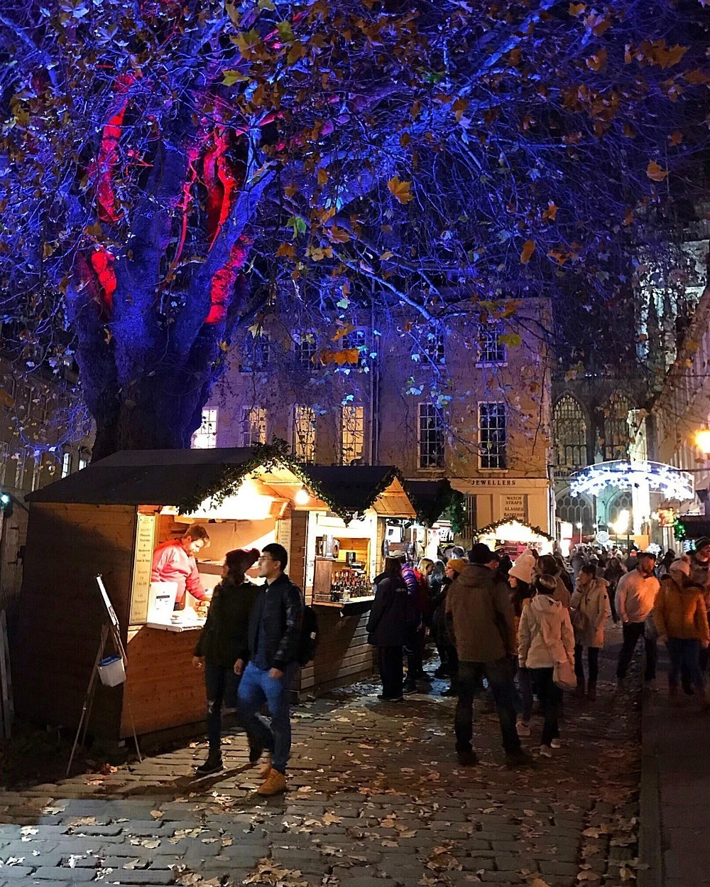 Abbey Green Bath at Christmas Photo Heatheronhertravels.com