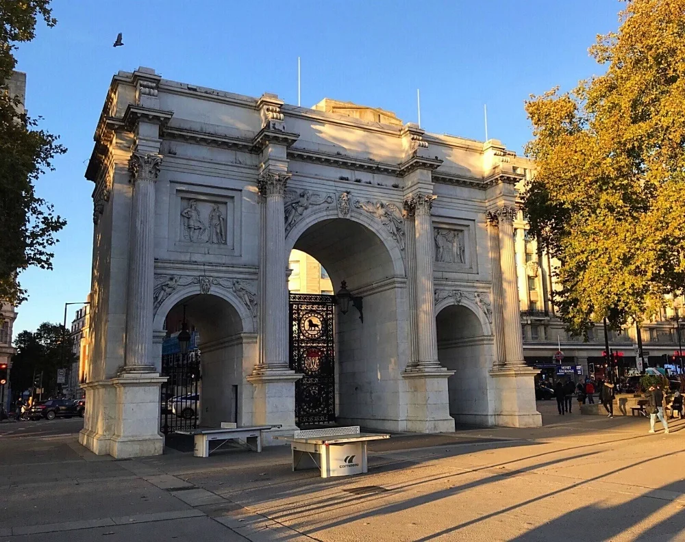 Marble Arch in London Photo Heatheronhertravels.com