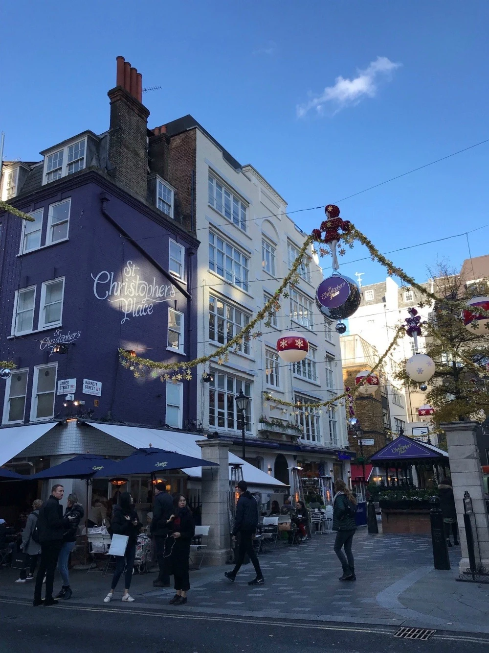 St Christophers Place London Photo Heatheronhertravels.com