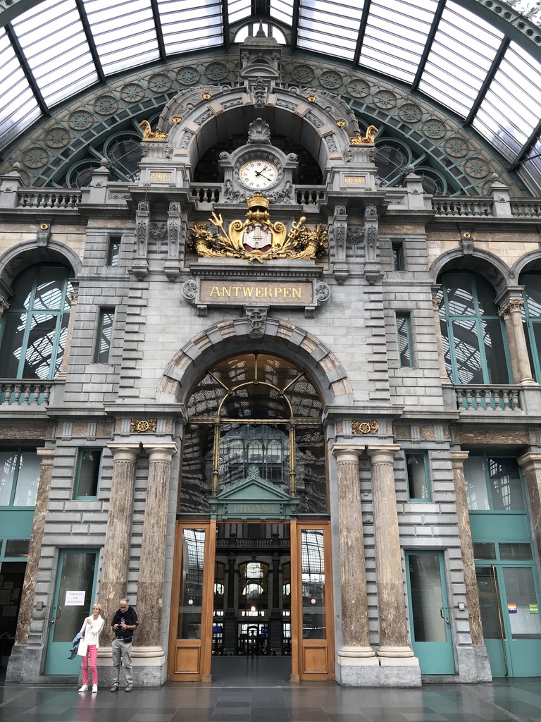 Central station in Antwerp