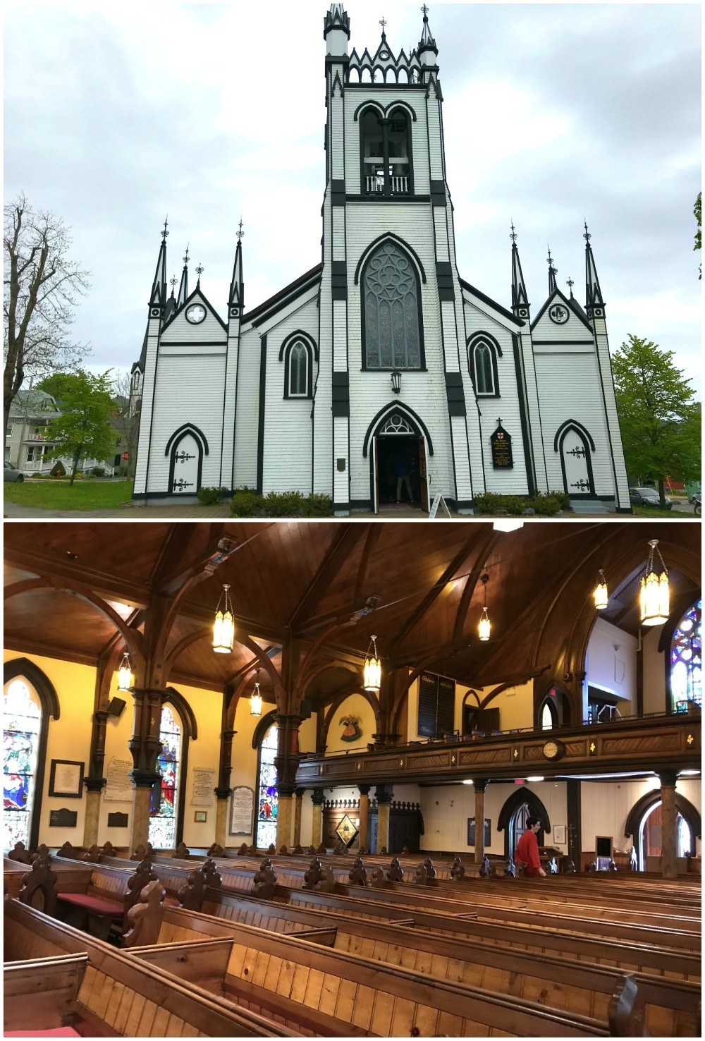Church in Lunenburg Nova Scotia