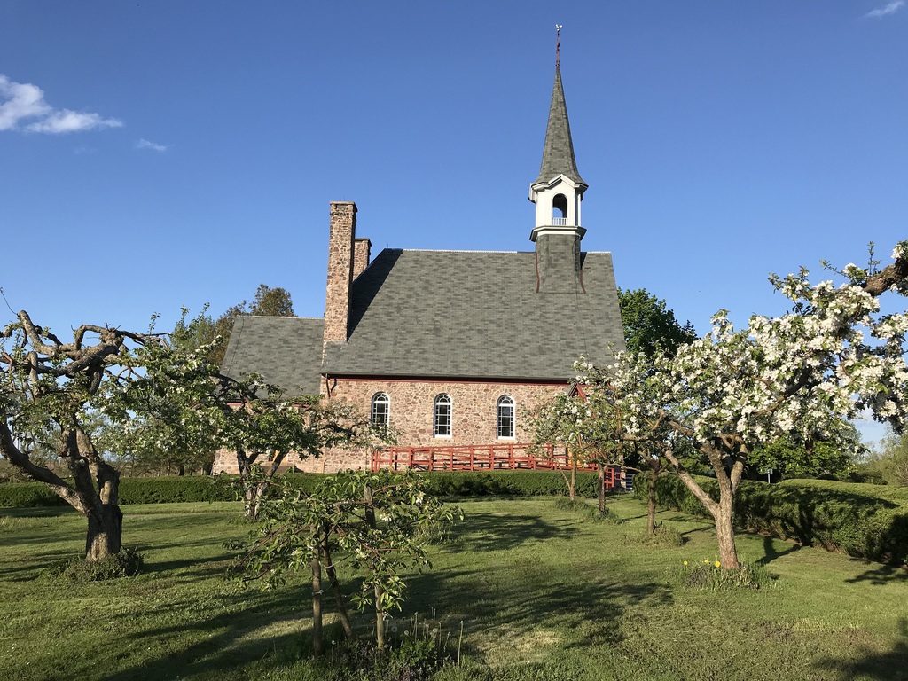 Grand Pre memorial church in Nova Scotia