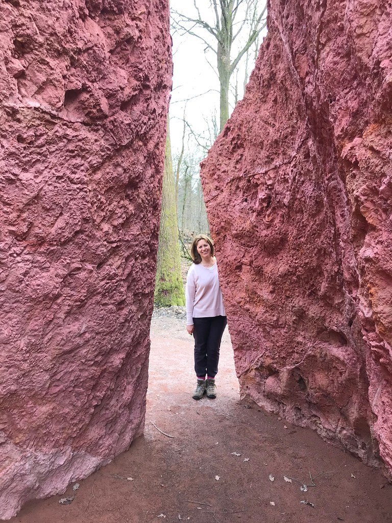 Forest of Dean Sculpture walk - Forest of Dean Sculpture Trail - Threshold, by Natasha Rosling Photo: Heatheronhertravels.com