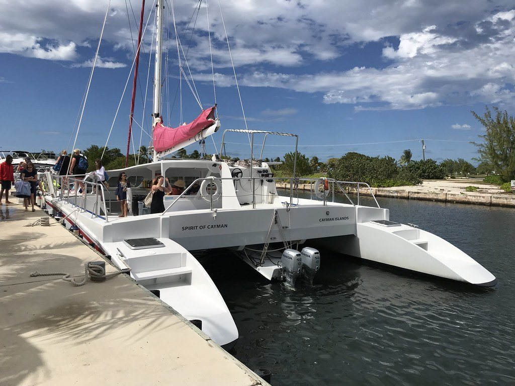 catamaran in grand cayman