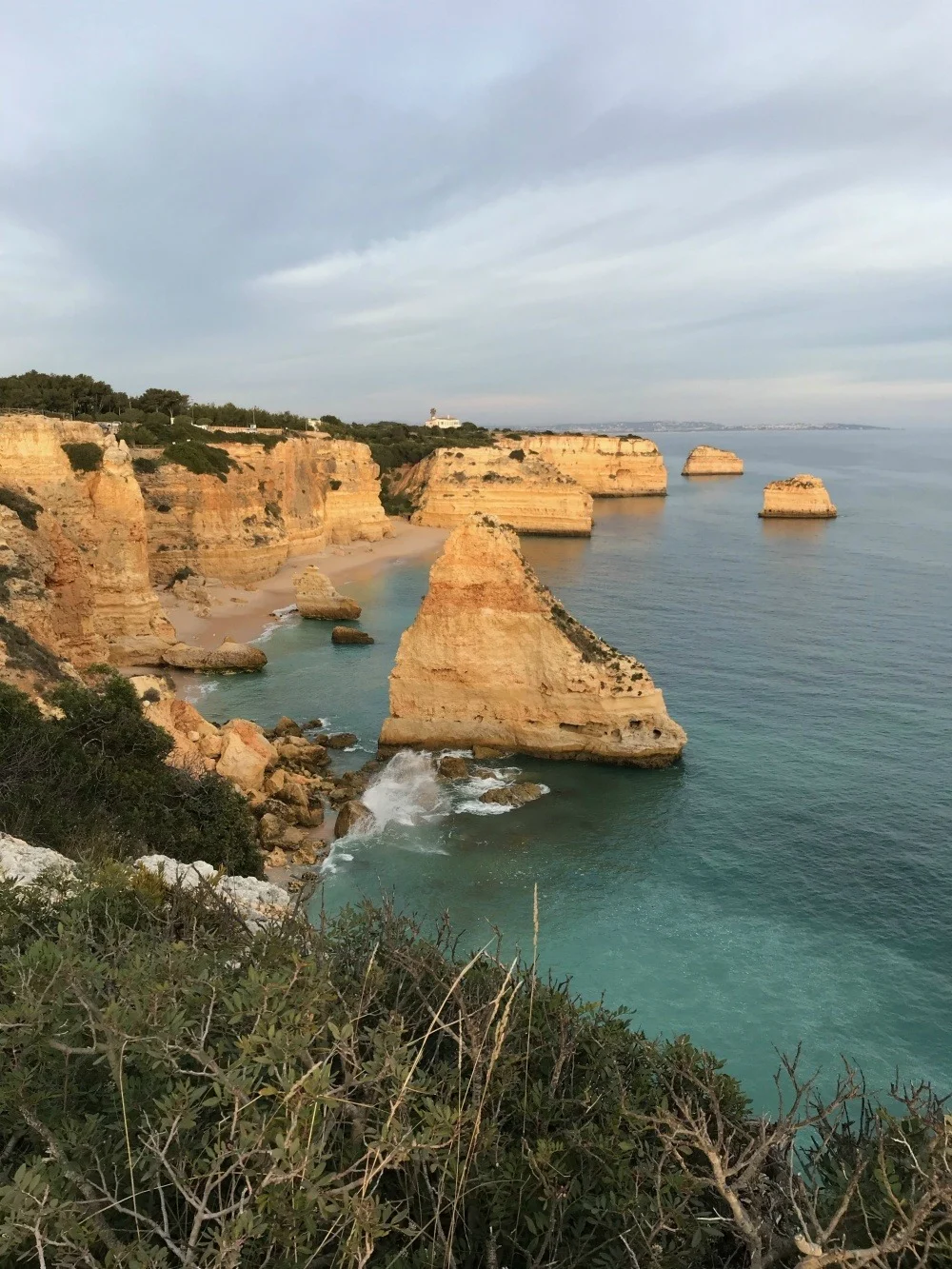 Sunset at Praia Marinha Algarve