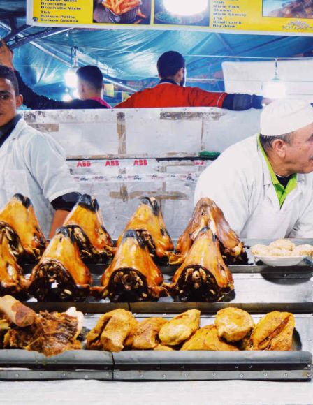 Moroccan sheep heads