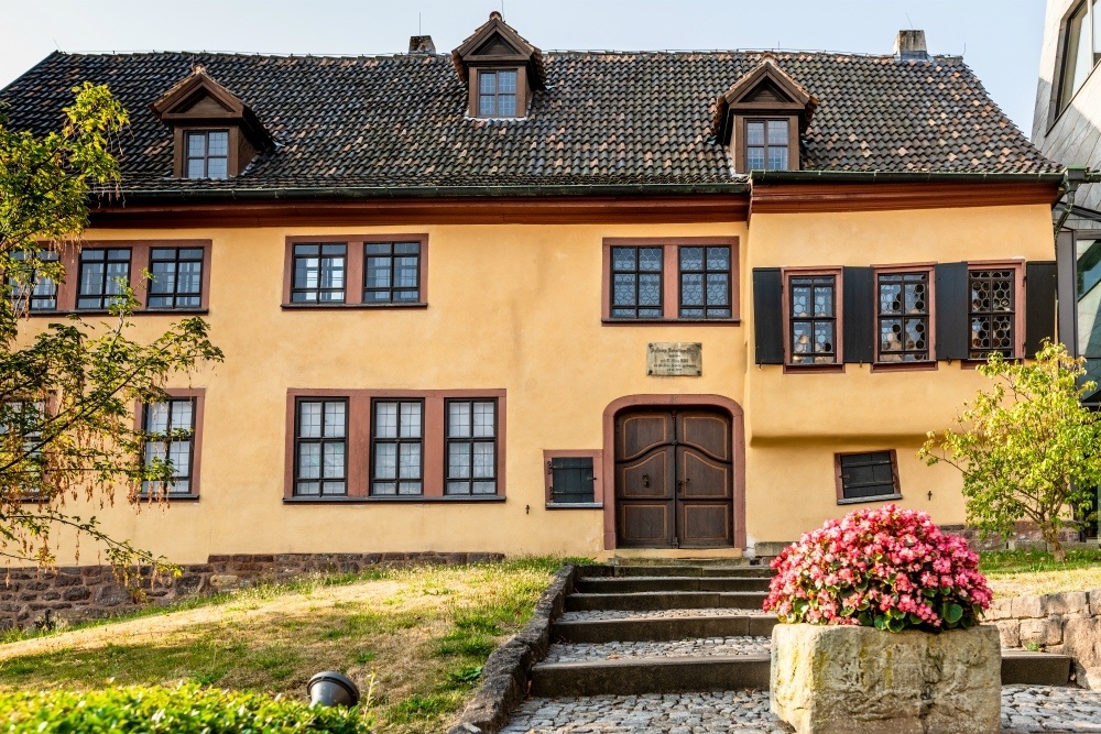Bachhaus in Eisenach, Thuringia, Germany Photo: Clemens Bauerfeind