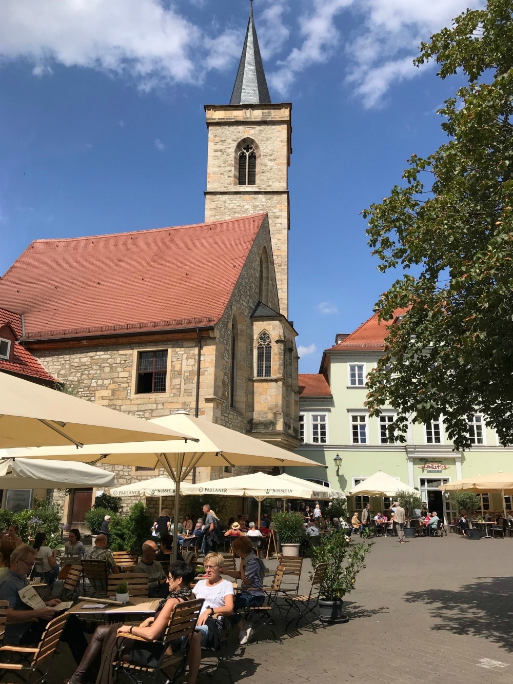 Church Tower in Erfurt, Thuringia, Germany Photo Heatheronhertravels.com