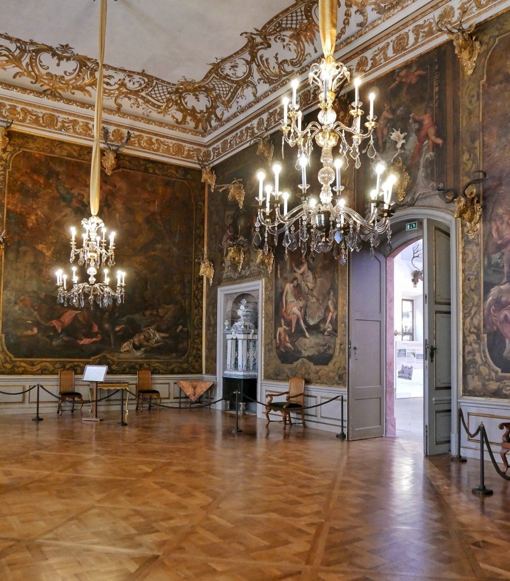 Grand Hall at Schloss Moritzburg near Dresden Germany Photo Heatheronhertravels.com