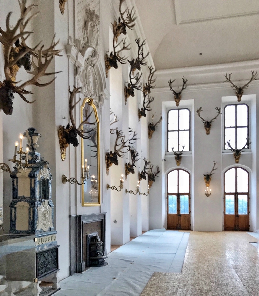 Hunting Hall in Schloss Moritzburg near Dresden Germany Photo Heatheronhertravels.com