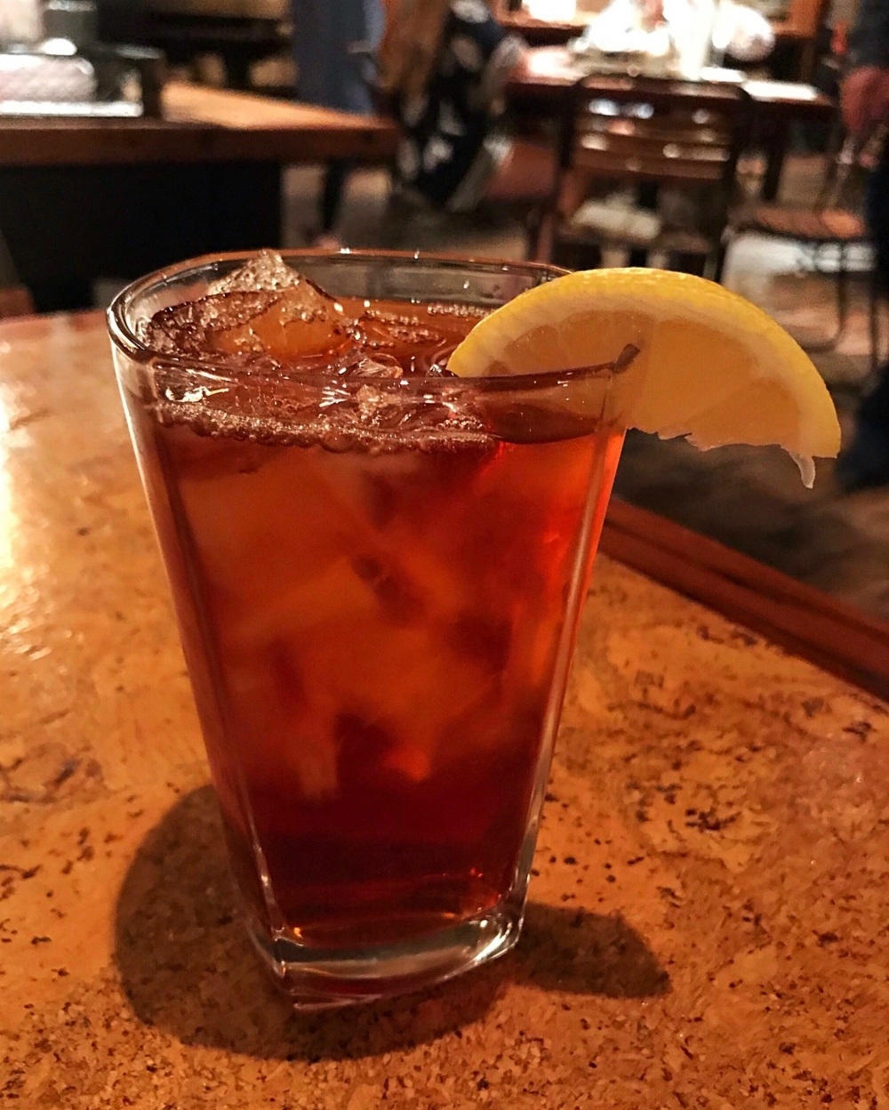 Ice tea at Central in Montgomery Alabama Photo Heatheronhertravels