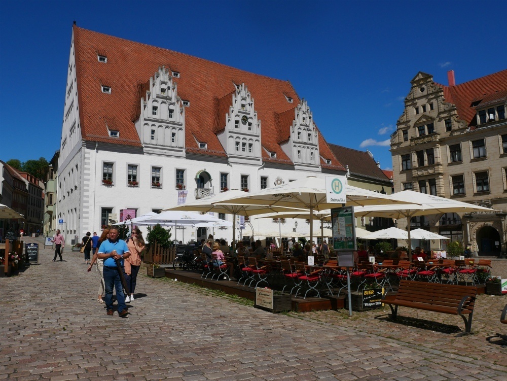 Main square in Meissen in Saxony, Germany Photo Heatheronhertravels.com