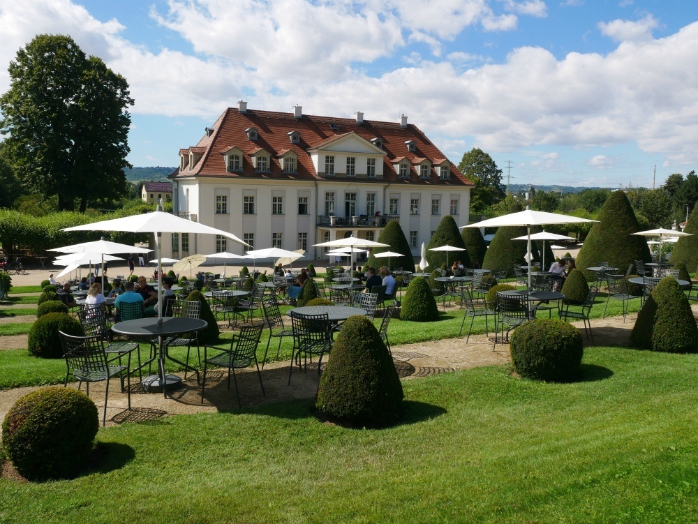 Manor of Schloss Wackerbarth winery near Dresden, Saxony, Germany Photo Heatheronhertravels.com