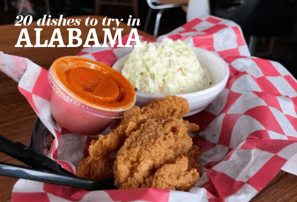 The Food of Alabama USA