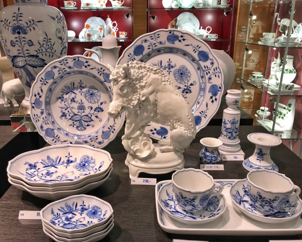 Meissen porcelain factory shop, Meissen, Germany Photo Heatheronhertravels.com