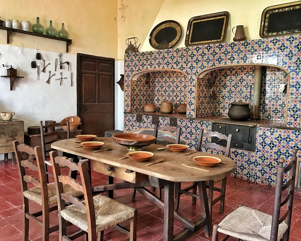 Palau Salort kitchen in Ciutadella Menorca Spain Photo Heatheronhertravels.com