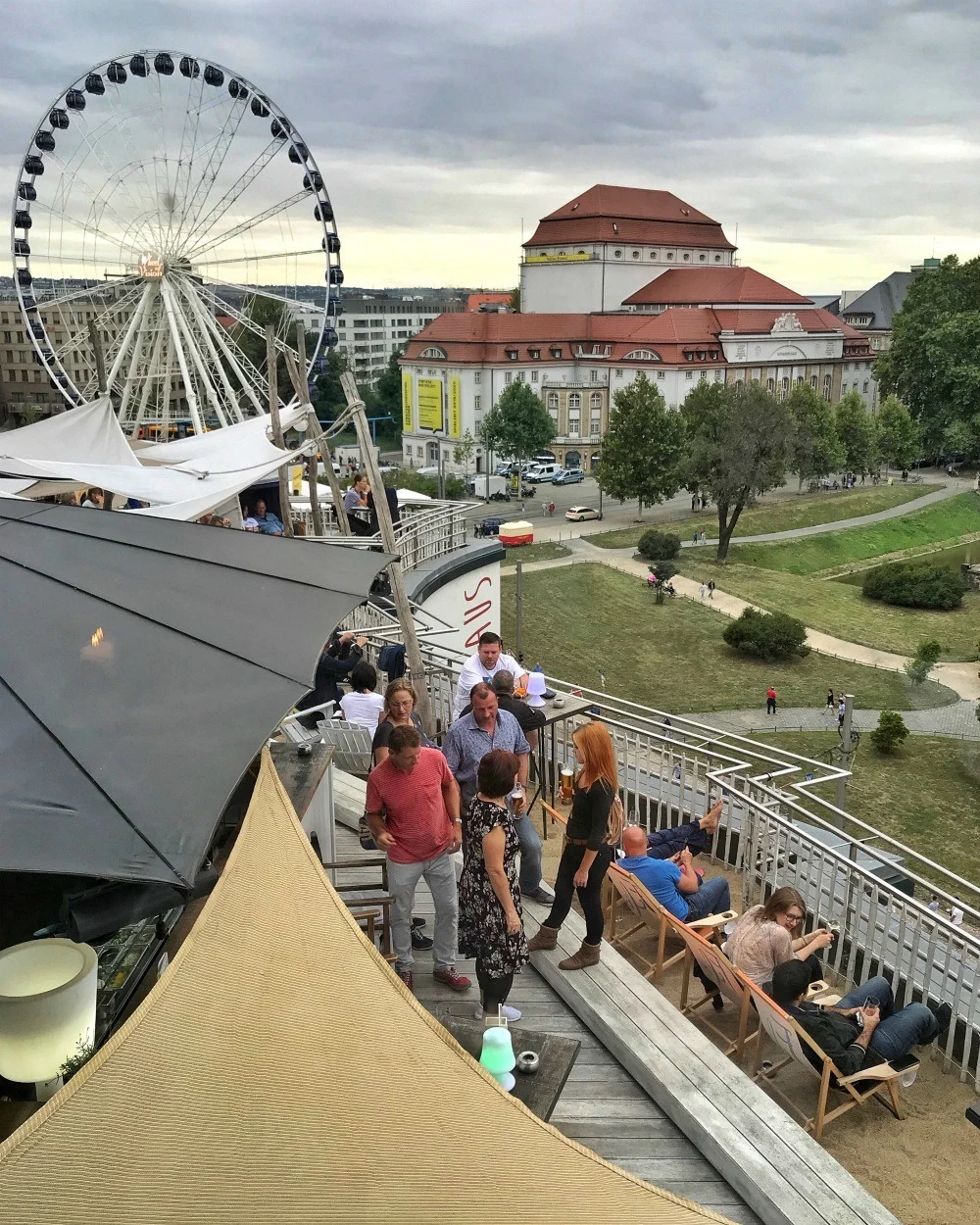 Felix Terrace in Dresden Germany Photo Heatheronhertravels.com