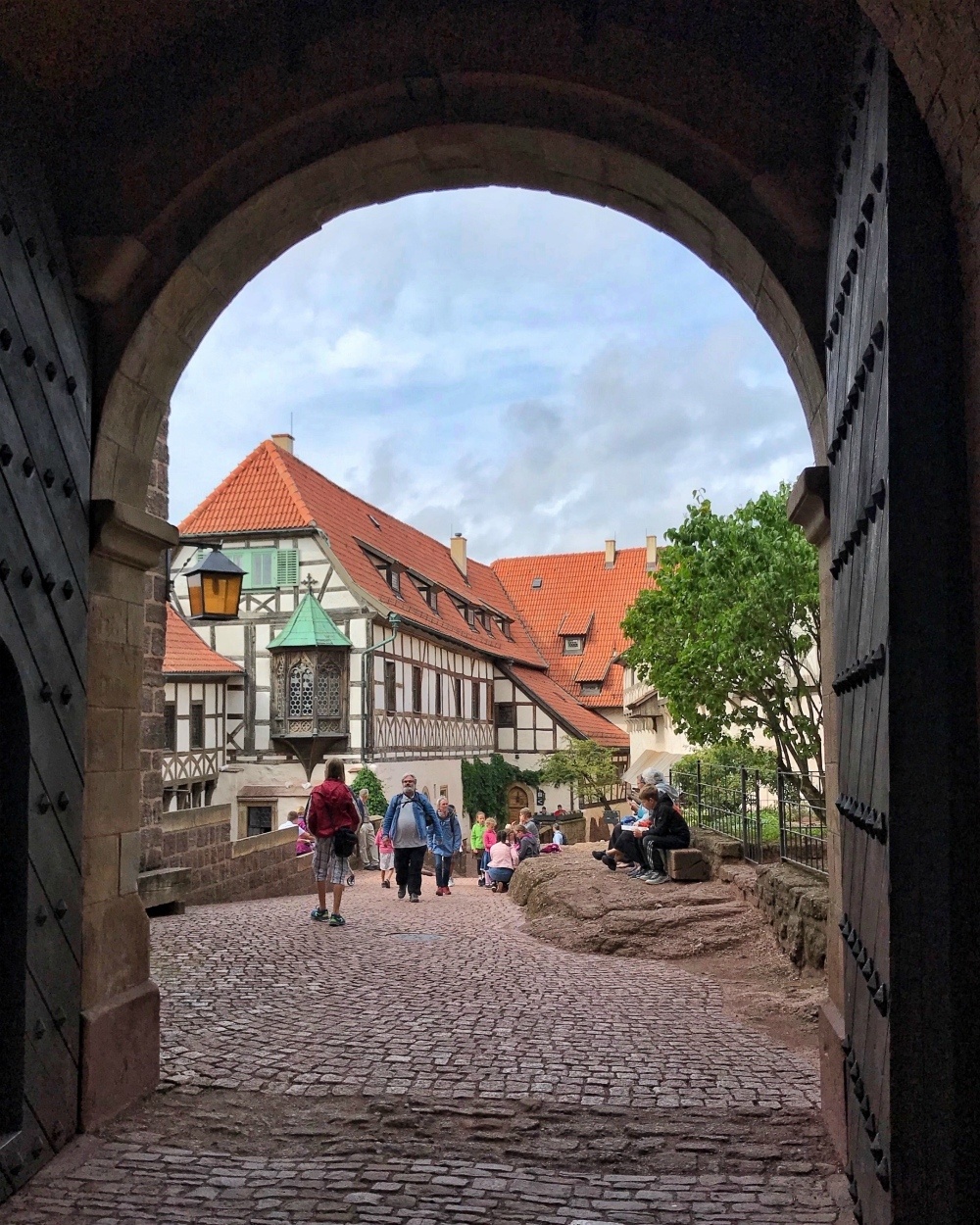 Arch of Wartburg Castle in Eisenach Thuringia Germany Photo Heatheronhertravels.com