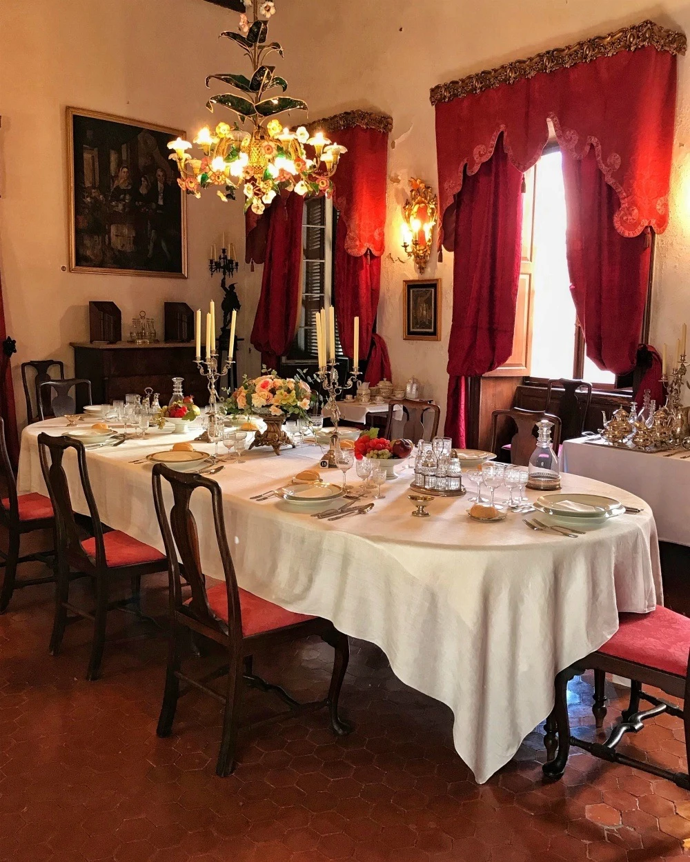 Palacio Olivar Dining room Ciutadella Menorca Photo Heatheronhertravels.com