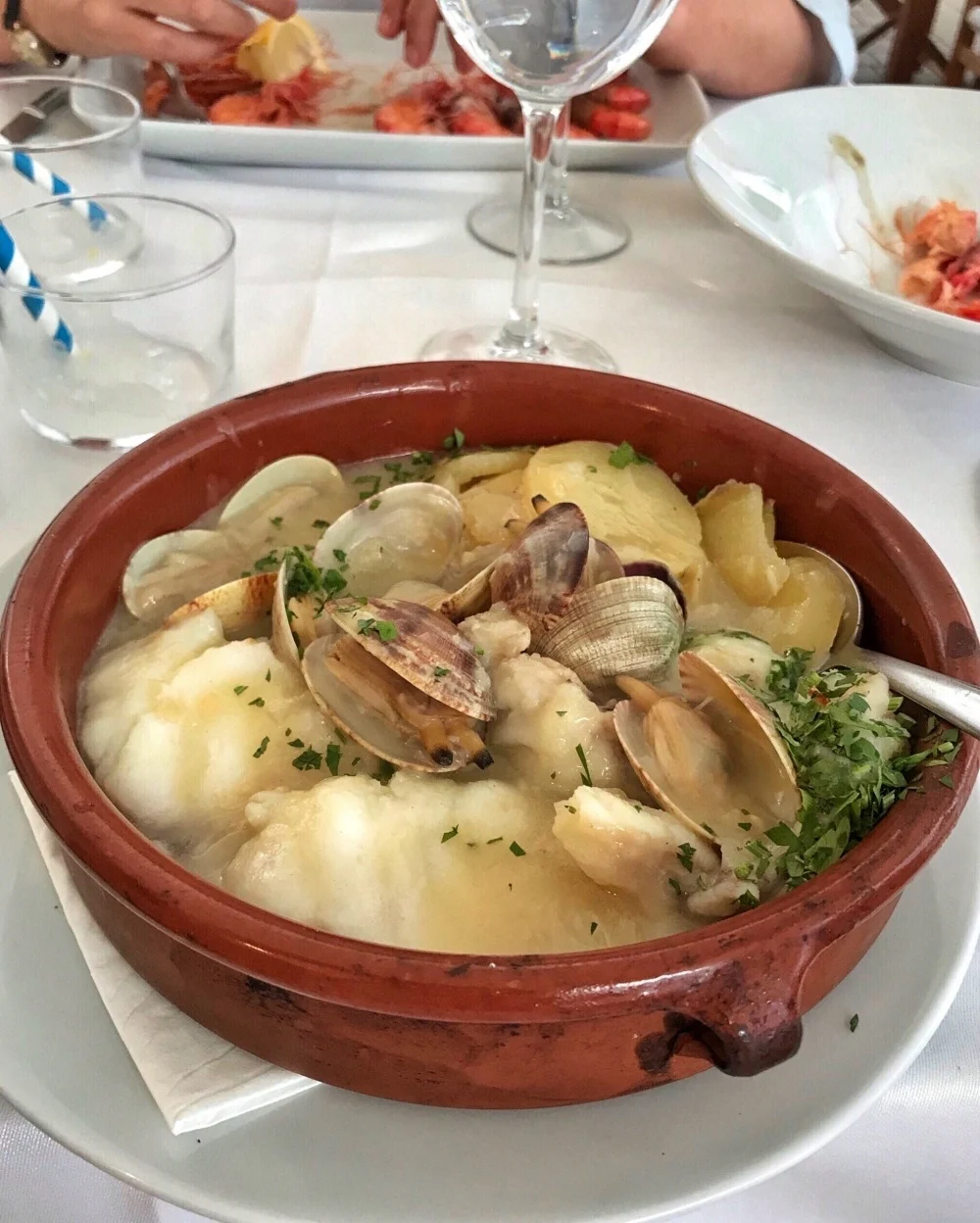 Seafood at S'Amarador in Ciutadella Photo Heatheronhertravels.com