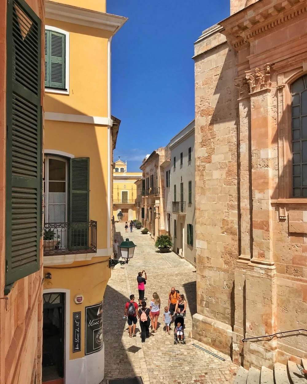 View from Palacio Olivar Ciutadella Menorca Photo Heatheronhertravels.com