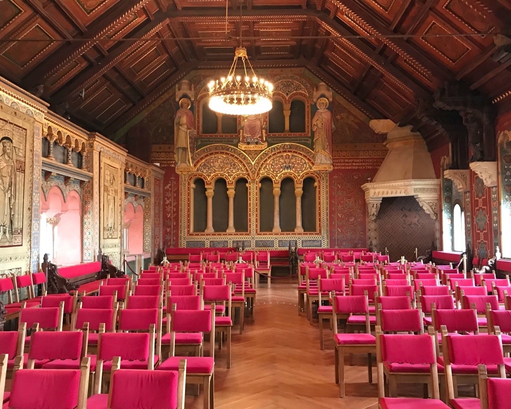 Wartburg Castle Hall in Eisenach Thuringia Photo Heatheronhertravels.com