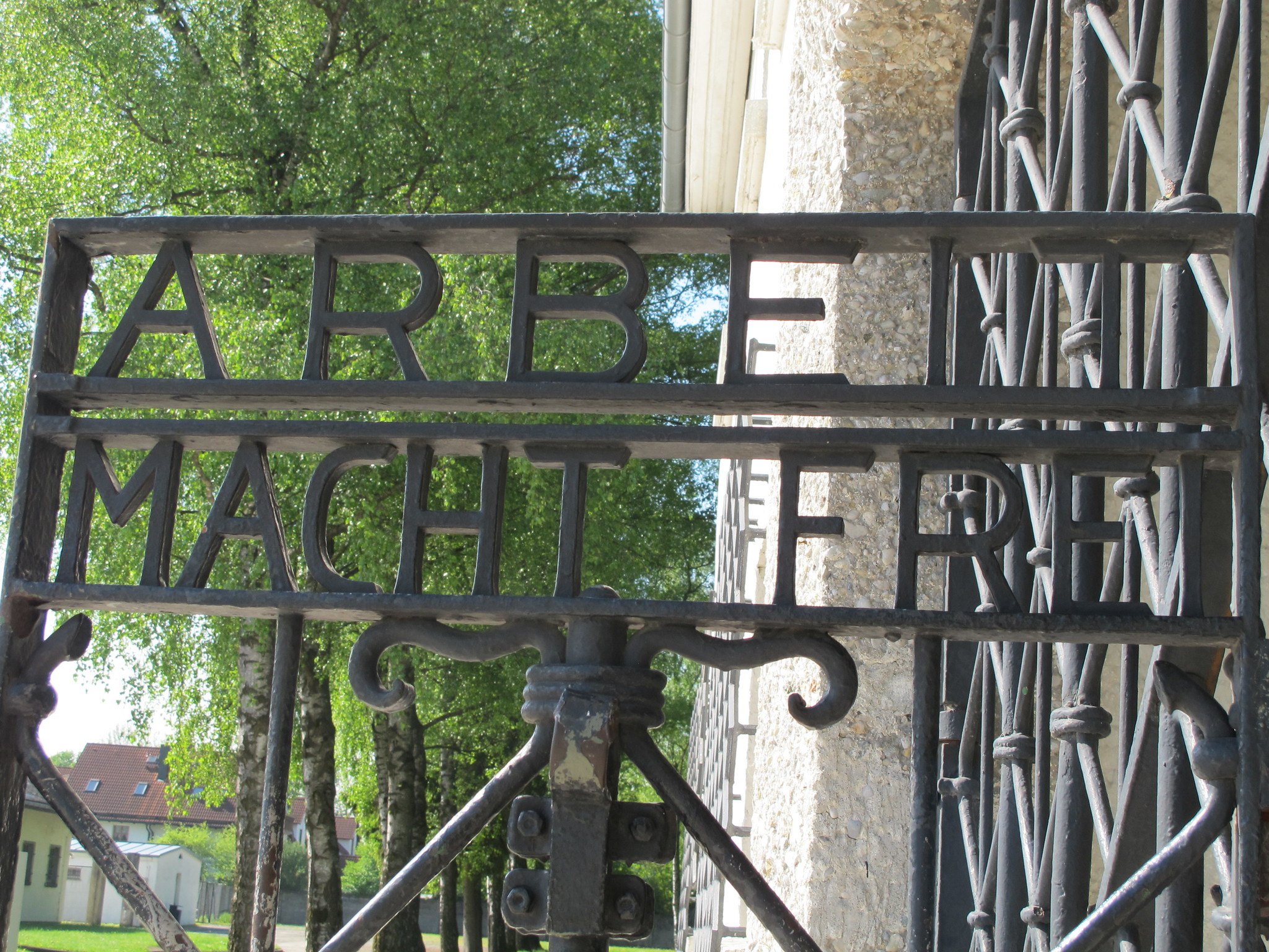 Dachau gates by ho visto nina volare