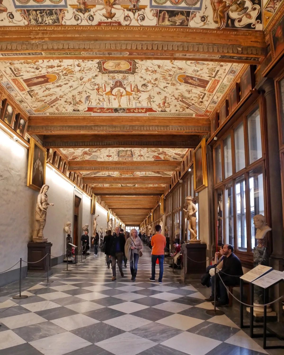 Uffizi in Florence, Italy Photo Heatheronhertravels.com