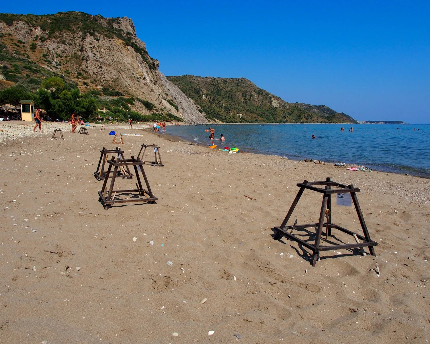 Dafni beach in Zakynthos, Greece Photo Heatheronhertravels.com