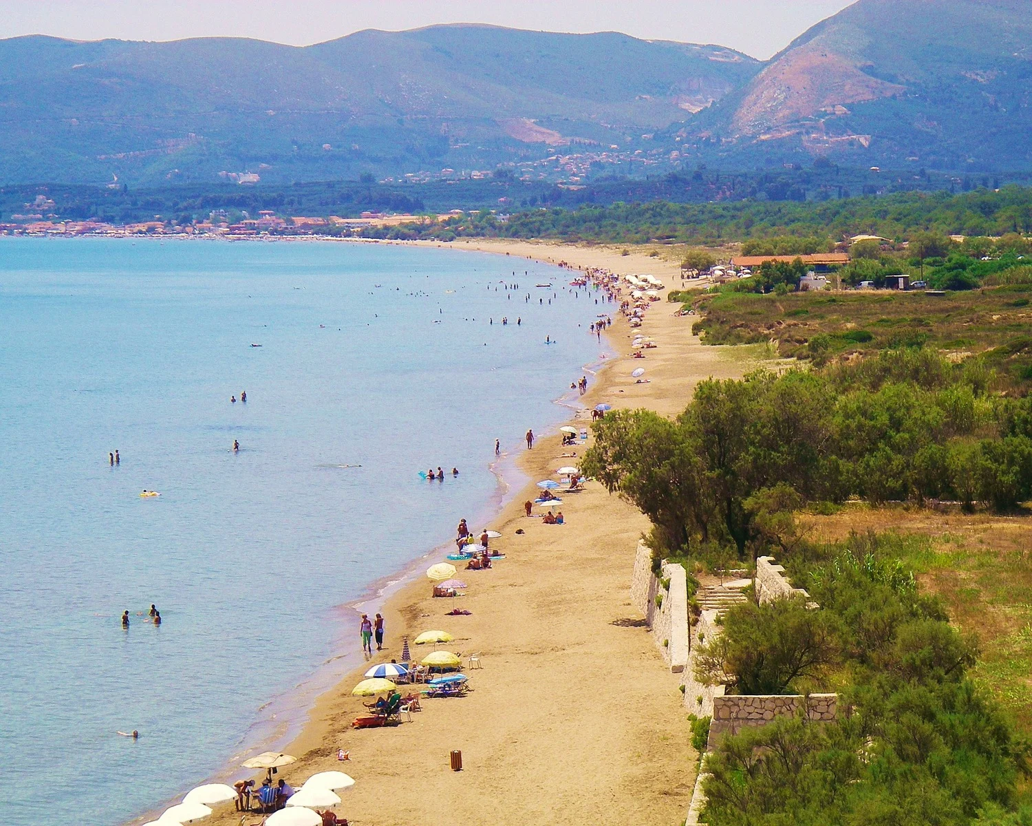 Kalamaki beach in Zakynthos