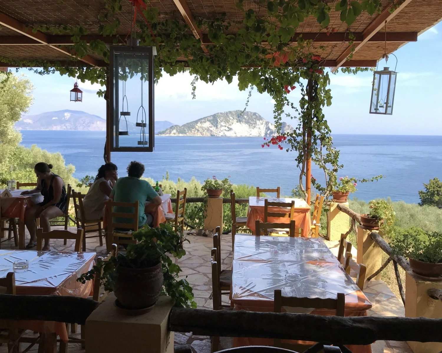 Marathia Star Taverna near Marathias Zakynthos Photo Heatheronhertravels.com