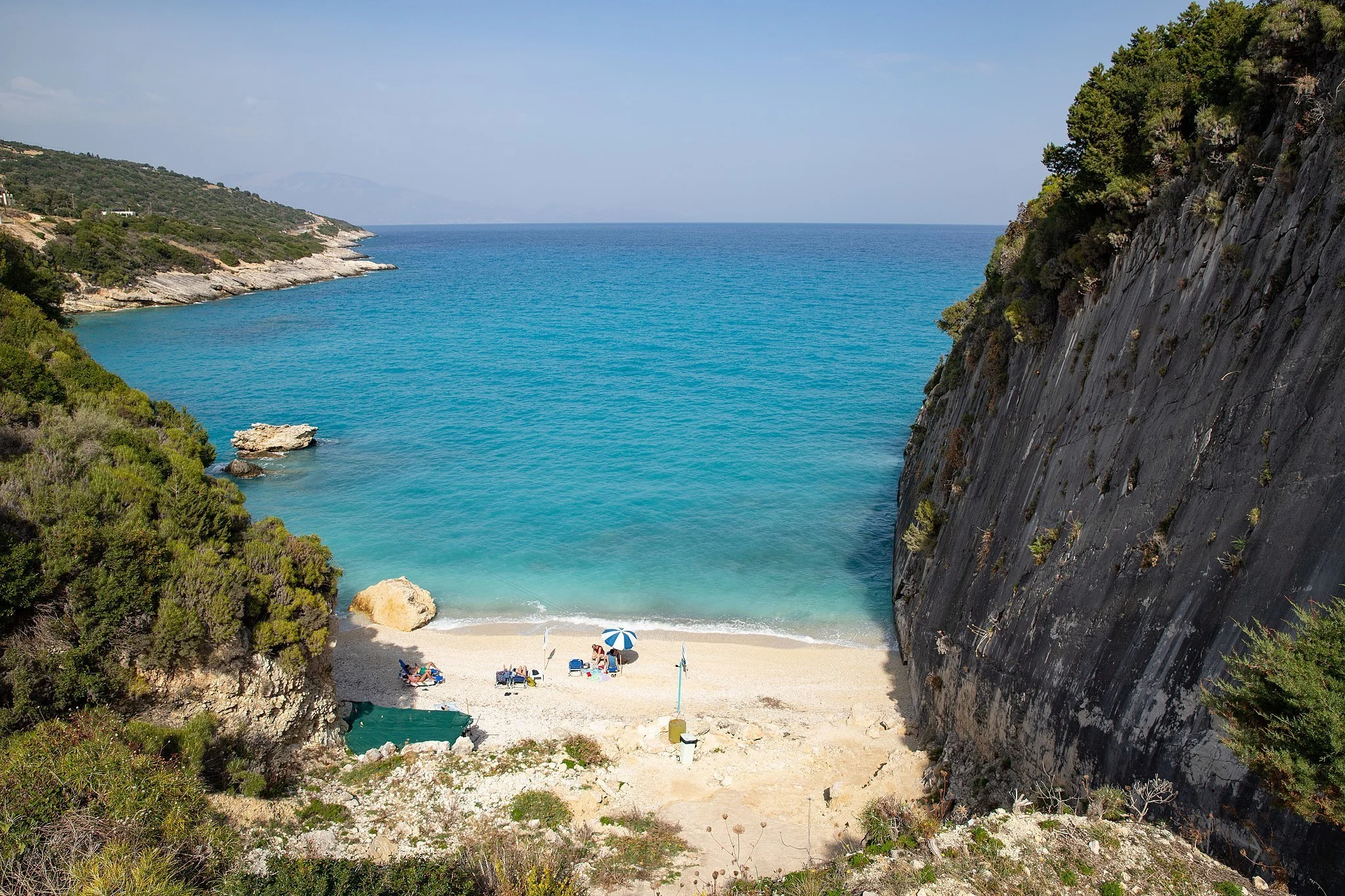 Xigia beach in Zakynthos