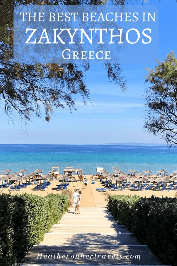 Best beaches in Zakynthos Greece