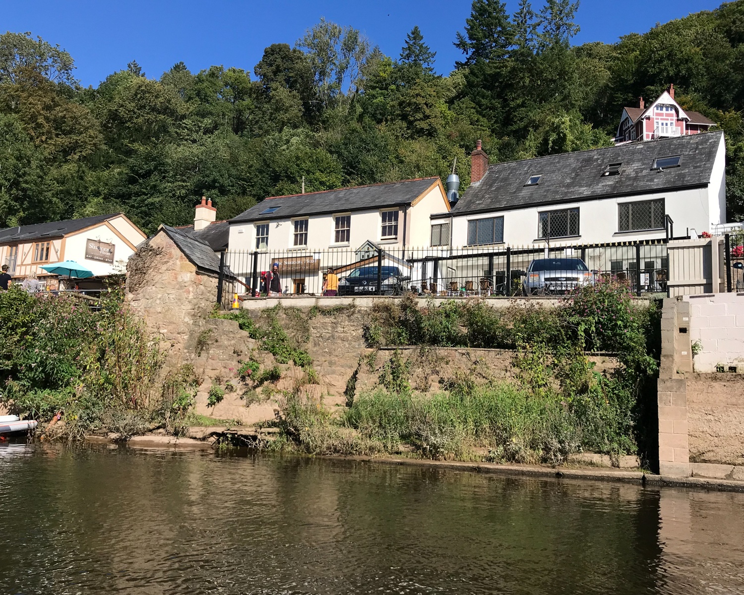 Saracens Head Inn, Symond Yat, Wye Valley Photo Heatheronhertravels.com