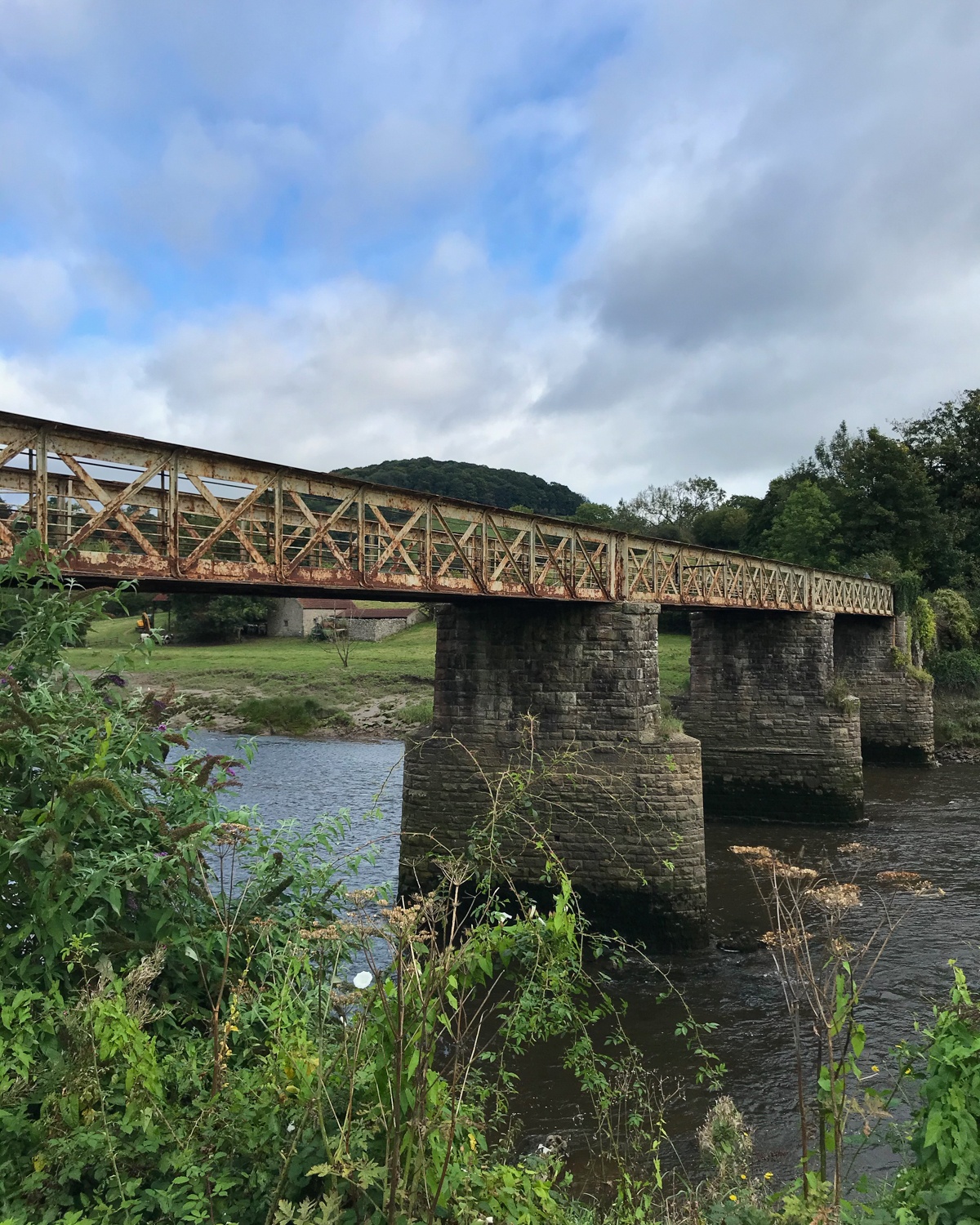 Wireworks bridge at Tintern Photo Heatheronhertravels.com