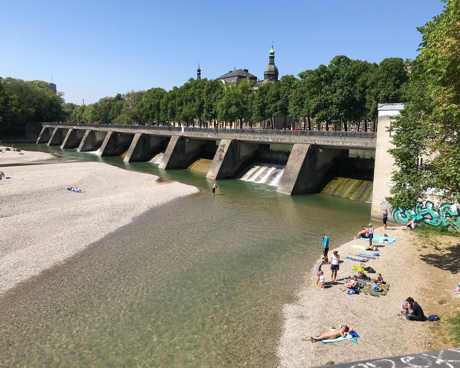 River Isar in Munich, Germany Photo Heatheronhertravels.com