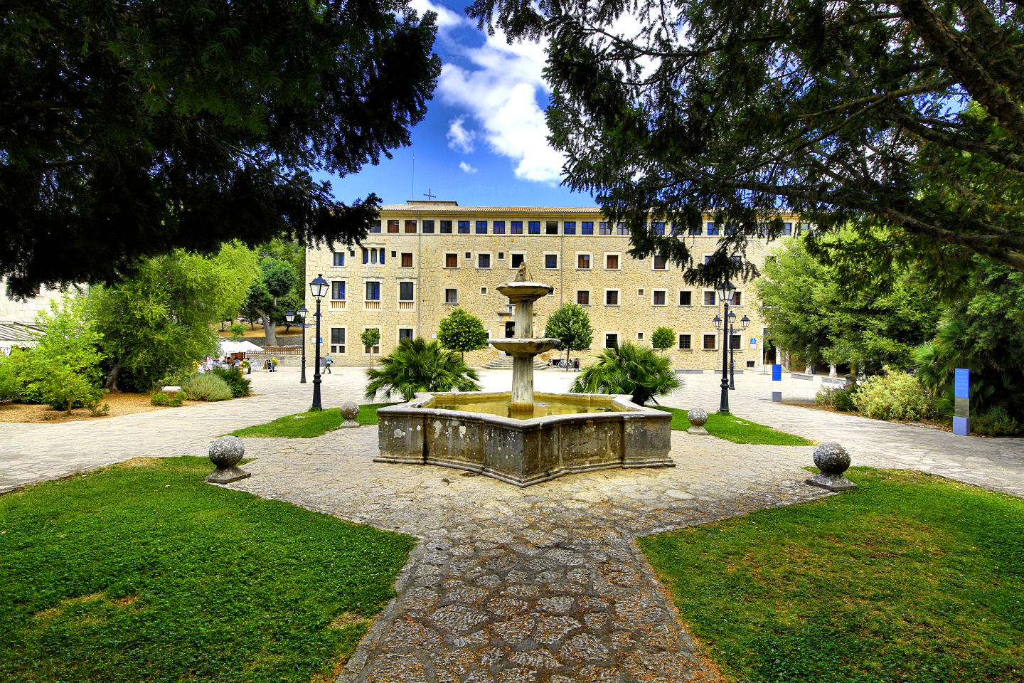 Santuari de Lluc in Mallorca Photo: Balearic Islands Tourist Board