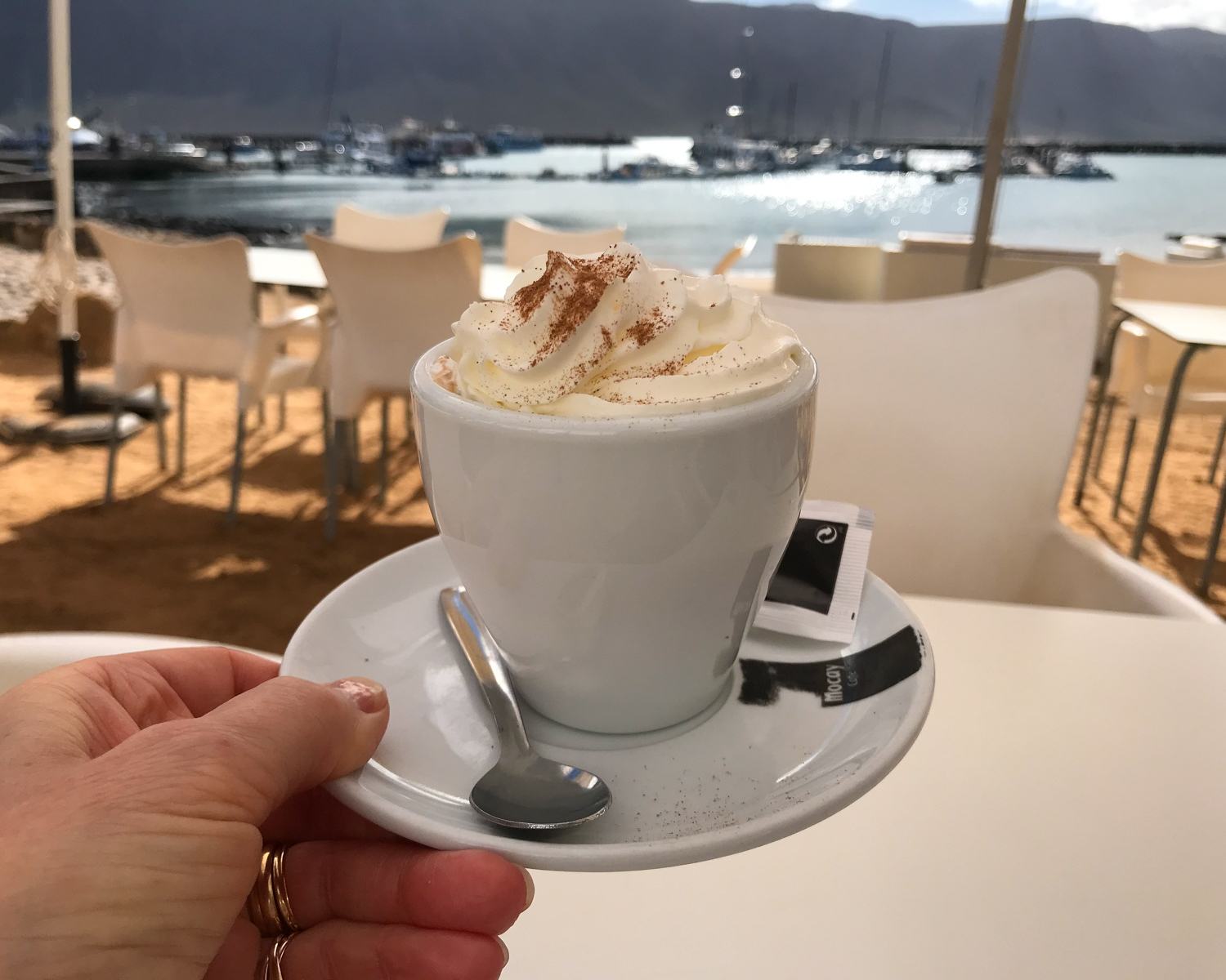 Capuchino in Graciosa Photo Heatheronhertravels.com