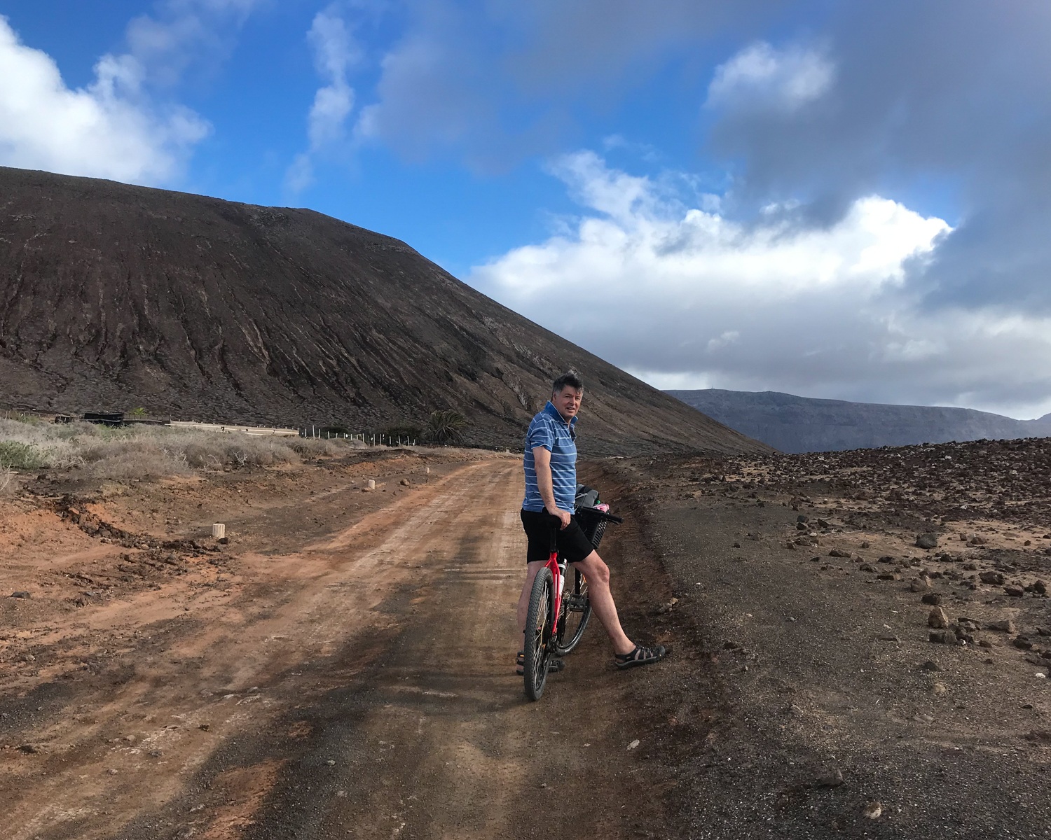 Cycling in Graciosa from Lanzarote Photo Heatheronhertravels.com