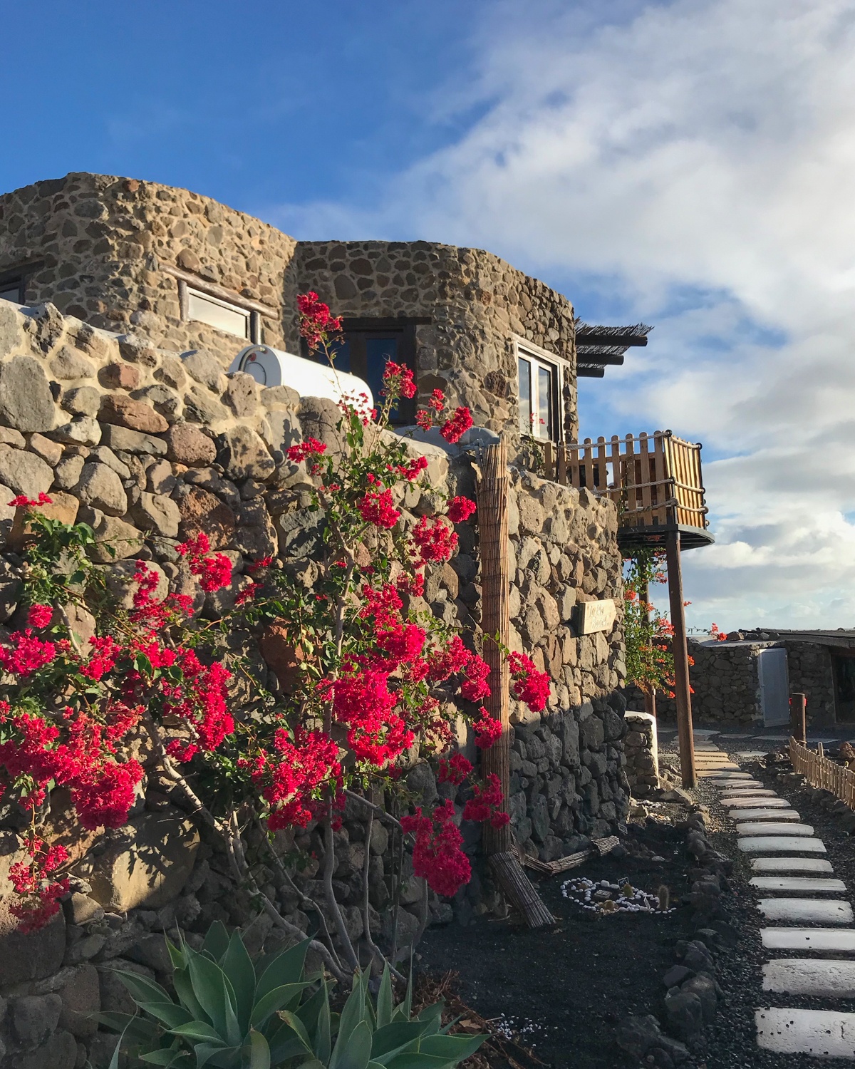 Eco tower at Finca de Arrieta with Lanzarote Retreats Photo: Heatheronhertravels.com