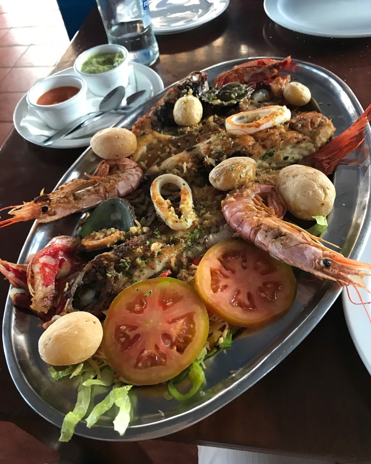 Fish platter in Lanzarote Photo Heatheronhertravels.com