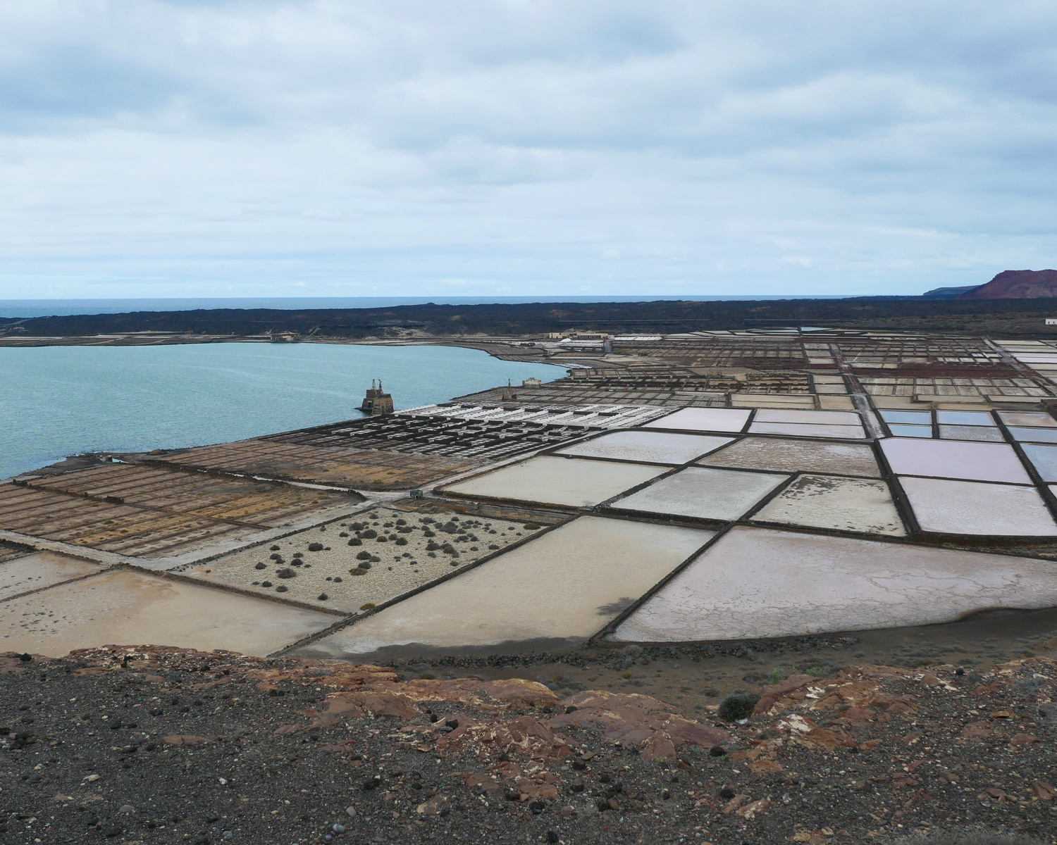 Janubio salt flats in Lanzarote Photo Heatheronhertravels.com