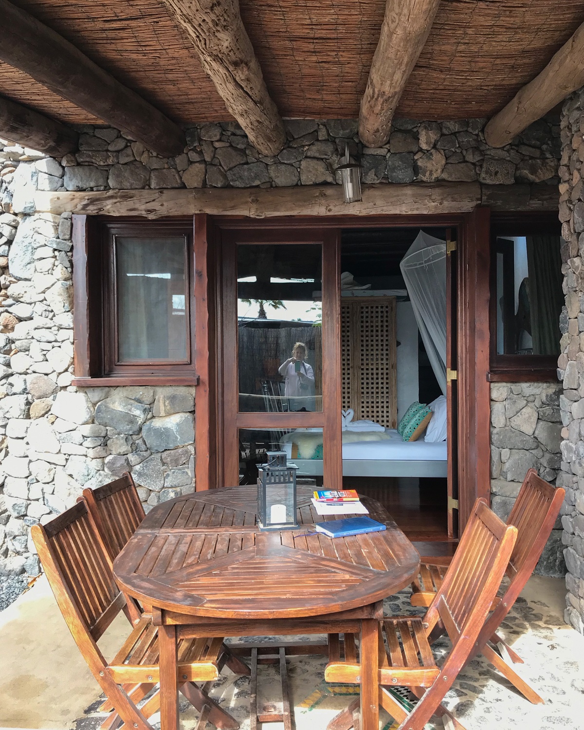 Terrace at Eco Casita - Finca de Arrieta with Lanzarote Retreats Photo: Heatheronhertravels.com