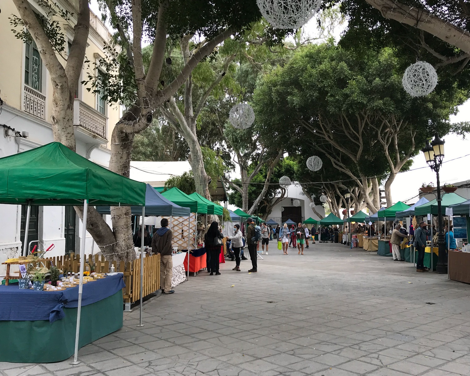 The market at Haria Lanzarote  - near Fincas de Arrieta Photo Heatheronhertravels.com