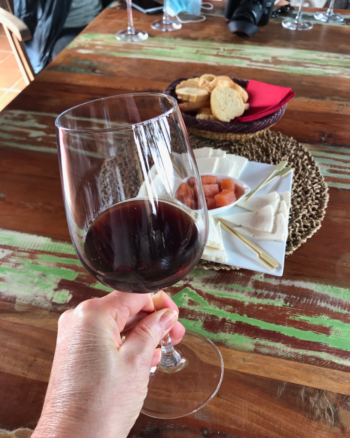 Wine tasting in Vega Volcan Lanzarote Photo Heatheronhertravels.com