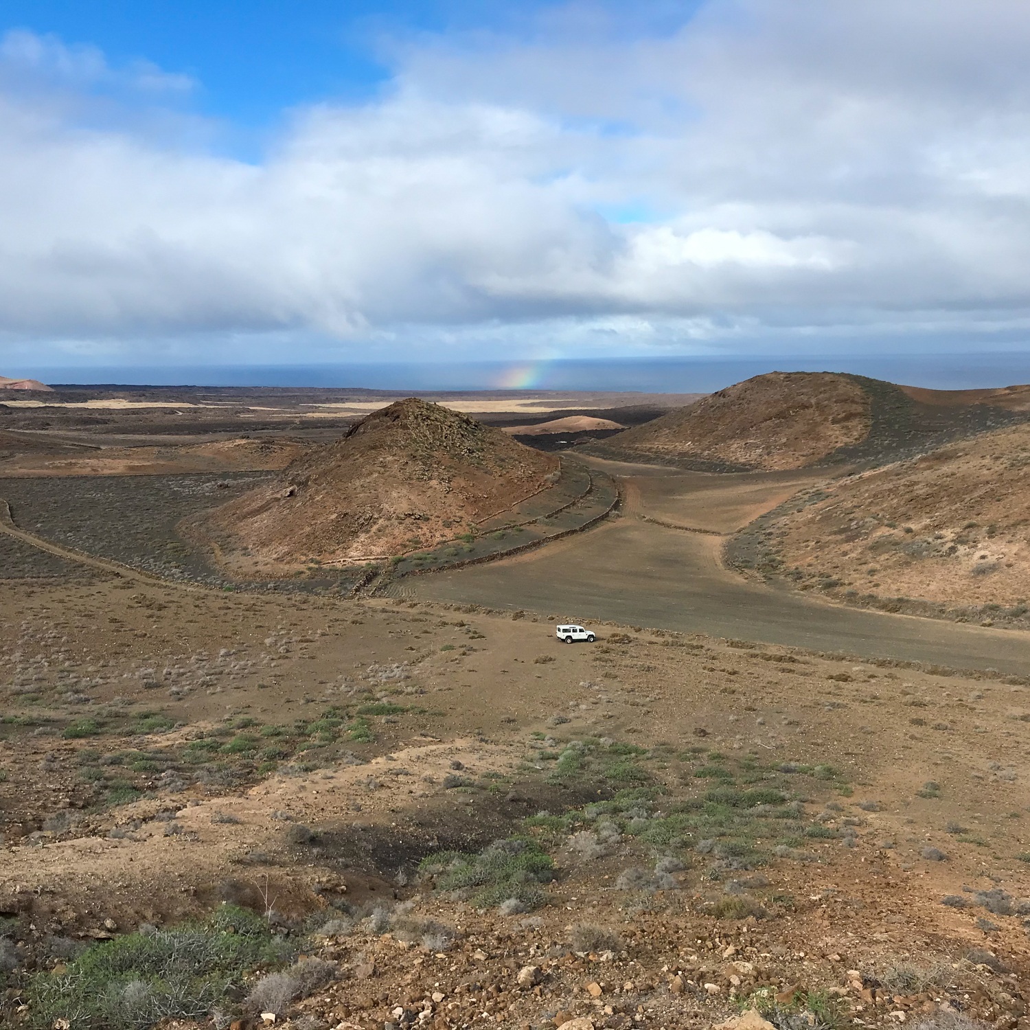 Caldera Blanca in Lanzarote Photo Heatheronhertravels.com