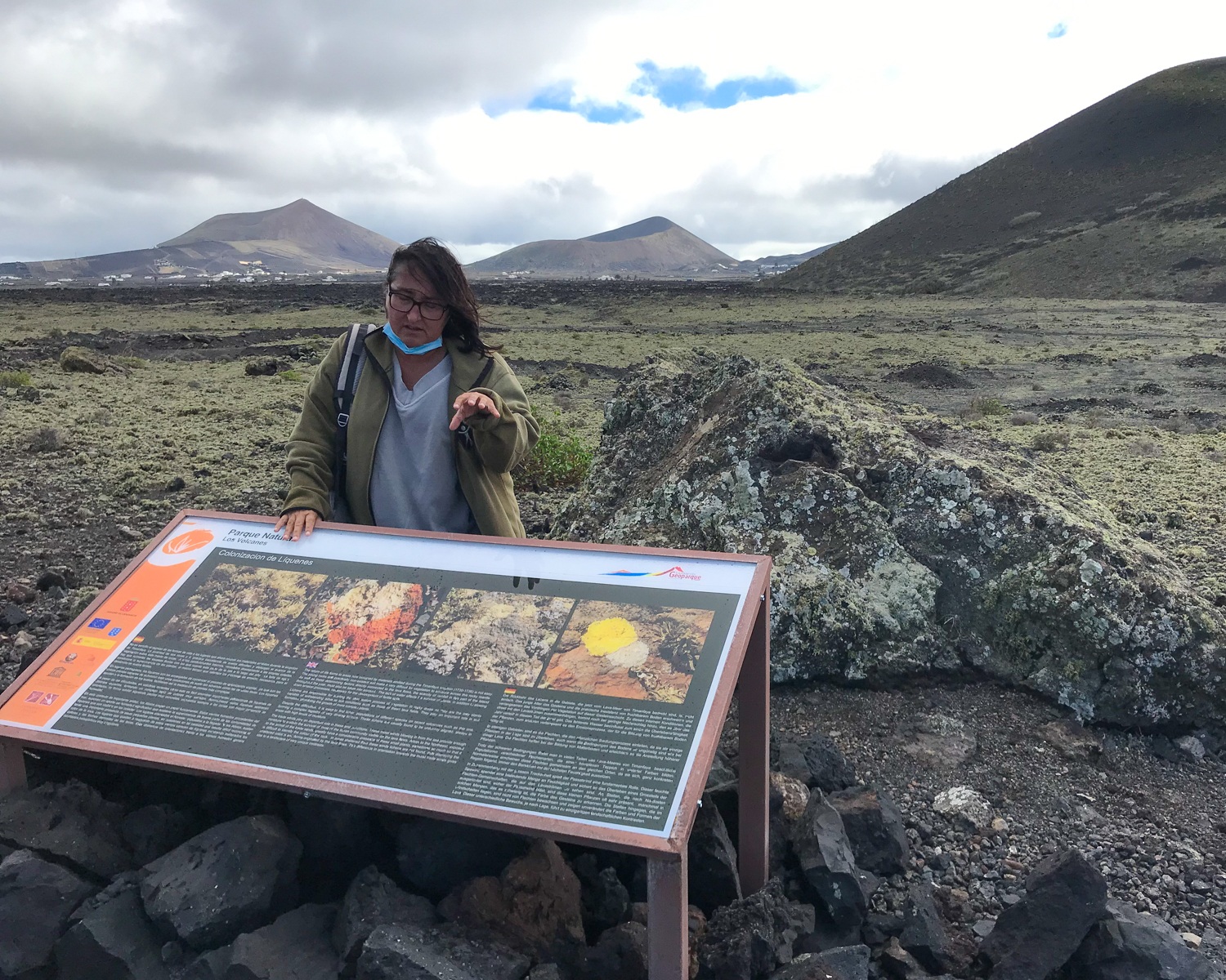 Montaña Colorado in Lanzarote Photo Heatheronhertravels.com